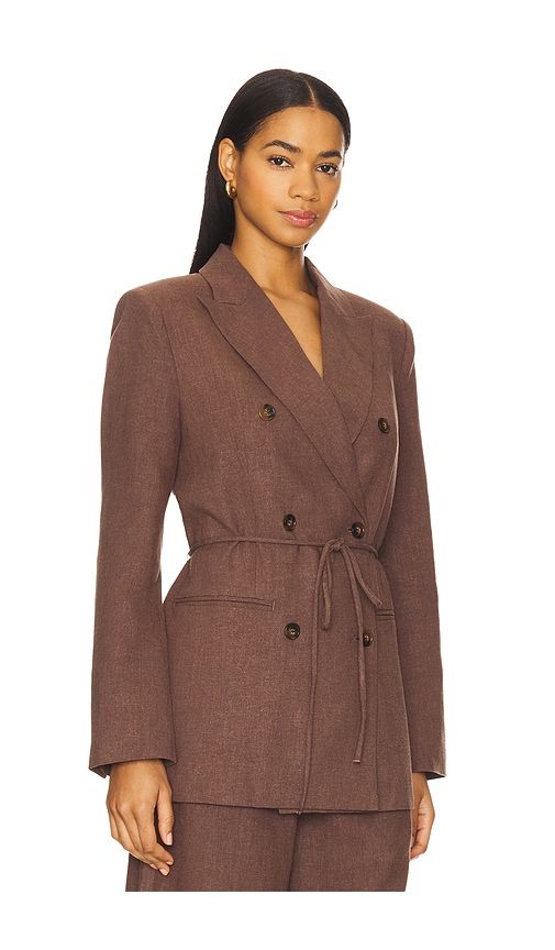 Dion Linen Blazer in . - size L (also in M) - Elodie the Label - Modalova