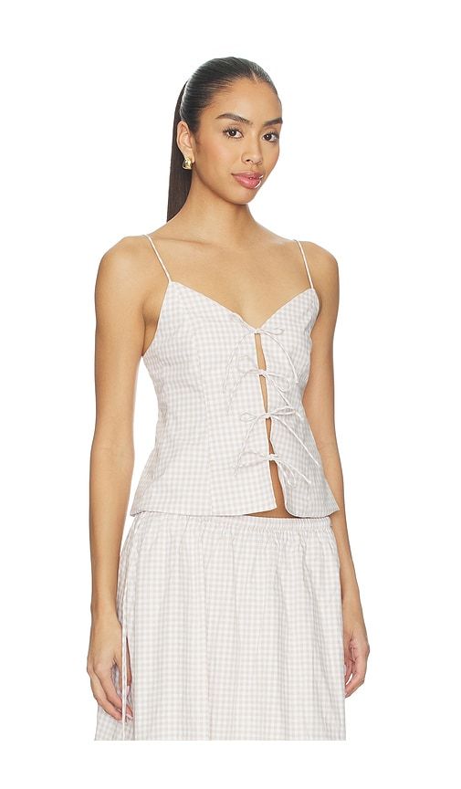 Vionnet Top in Taupe. - size M (also in S, XS) - Elodie the Label - Modalova
