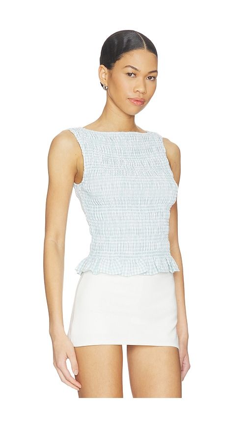 Tegan Top in Baby Blue. - size L (also in M, S, XS) - Elodie the Label - Modalova