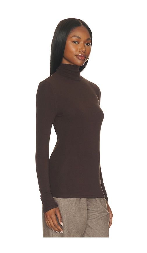 Fleur Top in Chocolate. - size L (also in M, S, XS) - Elodie the Label - Modalova