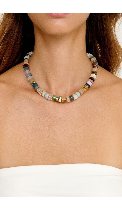 Guara 16 Necklace in Brown,Green - Eliou - Modalova