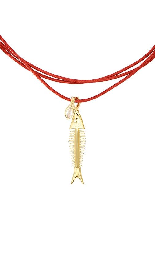 Eliou Spina Wrap Necklace in Red - Eliou - Modalova