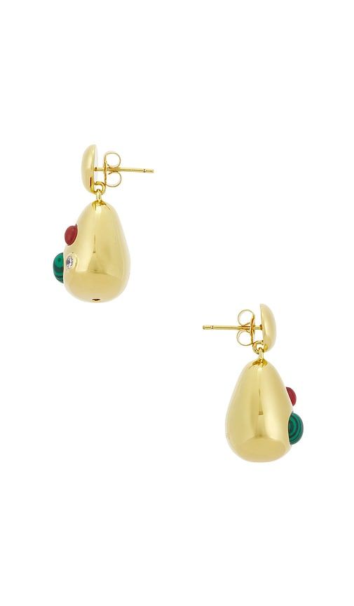 Analu Earrings in Metallic Gold - Eliou - Modalova