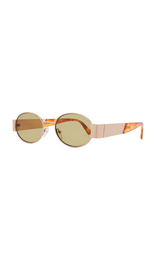 Mars Sunglasses in Metallic Gold - AIRE - Modalova
