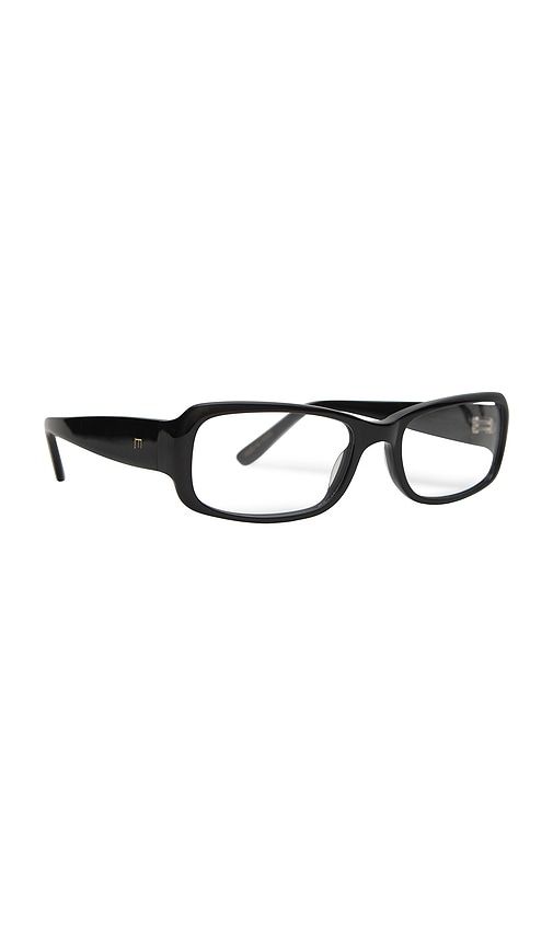 Avery Optical Eyeglasses in Black - Elisa Johnson - Modalova
