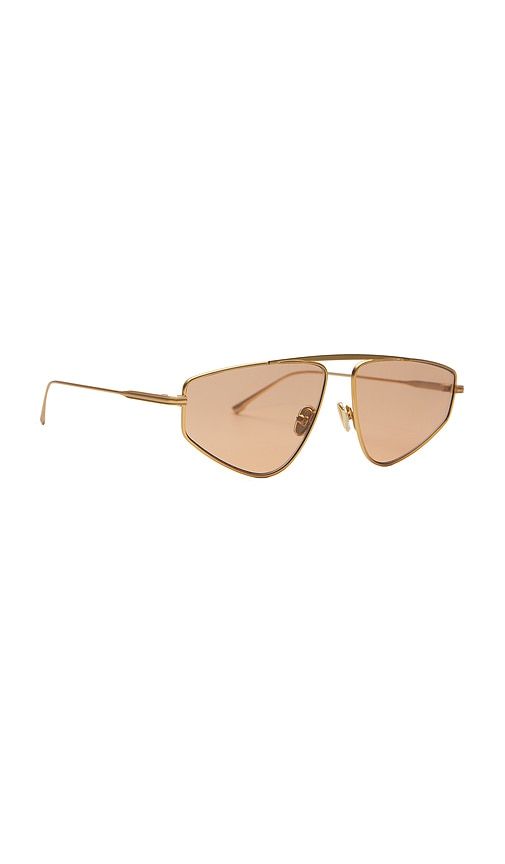 Riley Sunglasses in Metallic - Elisa Johnson - Modalova