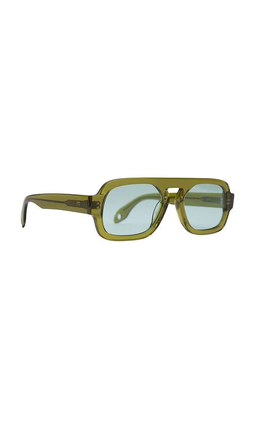 Mini Jane Sunglasses in Olive - Elisa Johnson - Modalova