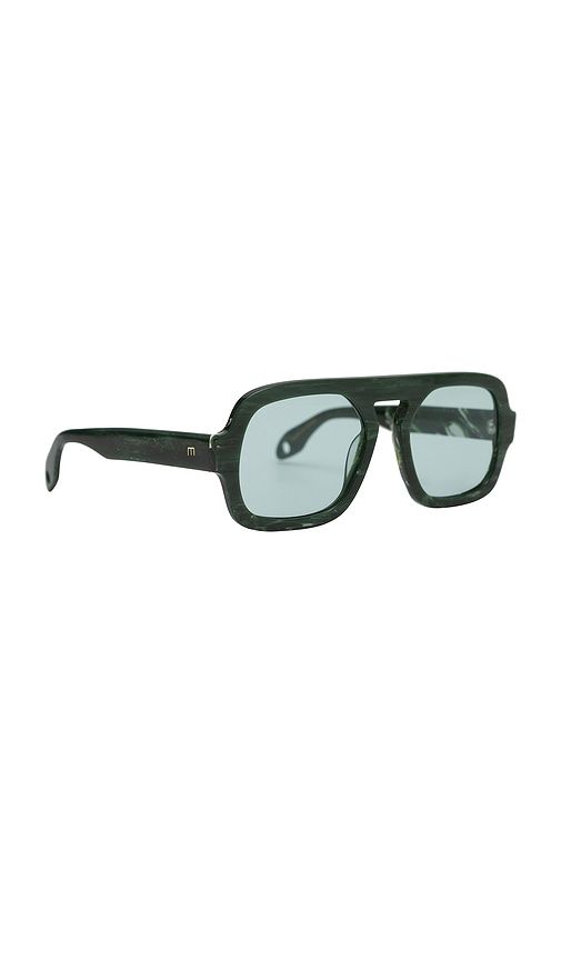 Jane Sunglasses in Green - Elisa Johnson - Modalova