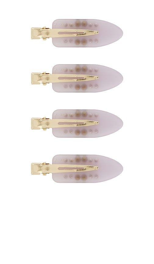 Popstar Clip Set Of 4 in Lavender - Emi Jay - Modalova