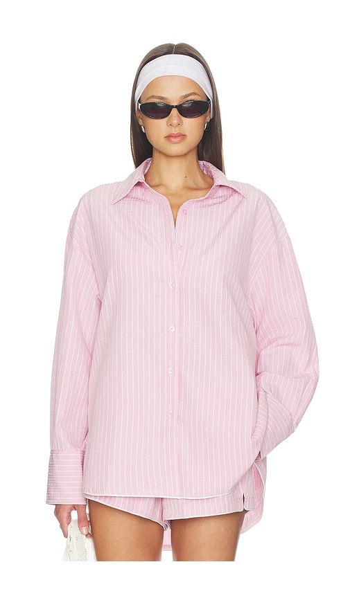 Sabine Shirt in Rose. - size M-L (also in XS-S) - ELCE - Modalova