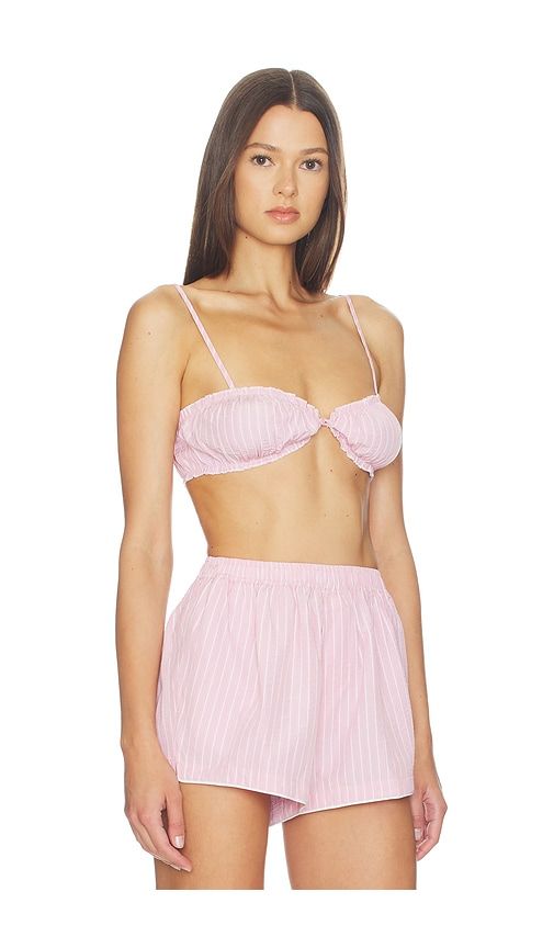 Sabine Bralette in Rose. - size L (also in M, S, XS) - ELCE - Modalova