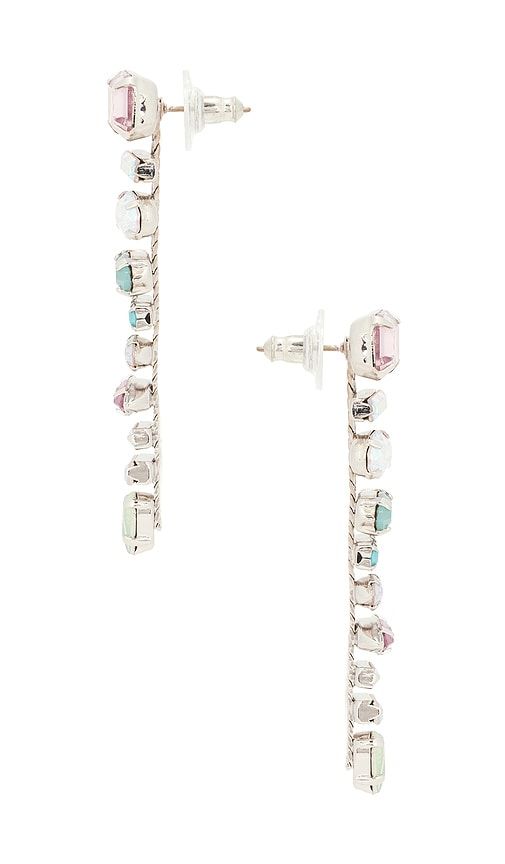 Starla Earrings in Metallic Silver - Elizabeth Cole - Modalova