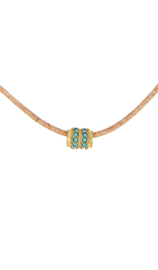 Oriel Necklace in Teal - Elizabeth Cole - Modalova