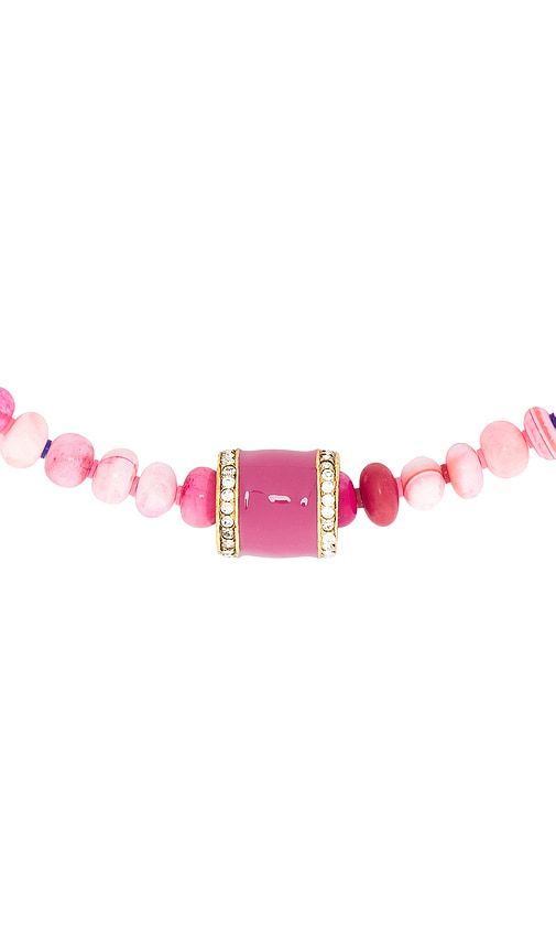Chroma Necklace in Pink - Elizabeth Cole - Modalova
