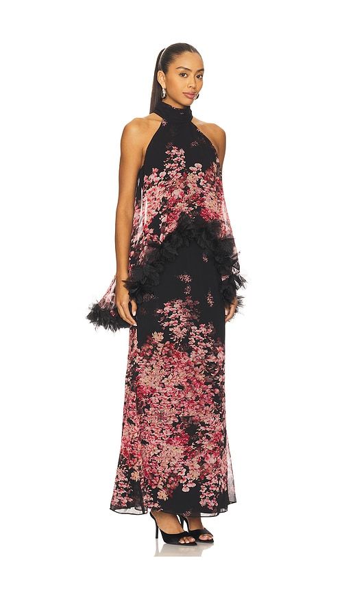 Tulsia Cape Maxi Dress in Black. - size M (also in S, XL, XS) - ELLIATT - Modalova