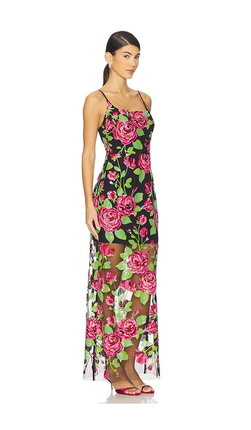 Lyra Gown in Black. - size S (also in XS) - ELLIATT - Modalova