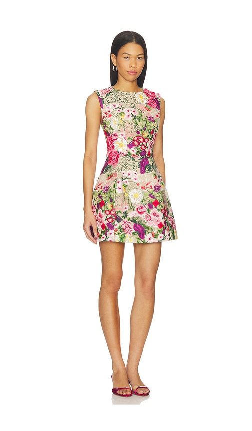 Flora Mini Dress in Pink. - size L (also in M, S, XL, XS) - ELLIATT - Modalova