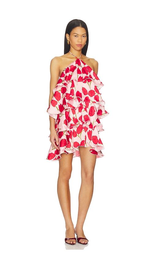 Melia Mini Dress in Pink. - size S (also in XS) - ELLIATT - Modalova