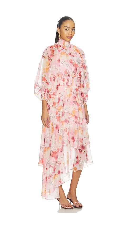 X REVOLVE Astrid Midi Dress in Pink. - size L (also in M, S, XS) - ELLIATT - Modalova