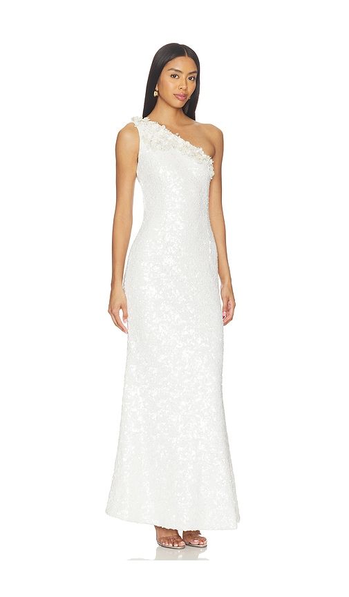 Alessia One Shoulder Gown in . - size L (also in S, XL) - ELLIATT - Modalova