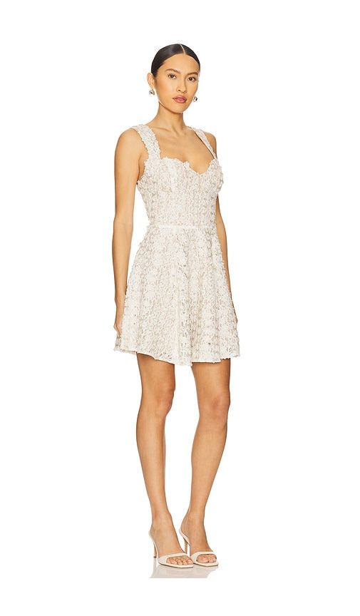 Cali Corset Mini Dress in Ivory. - size M (also in S, XL, XS) - ELLIATT - Modalova
