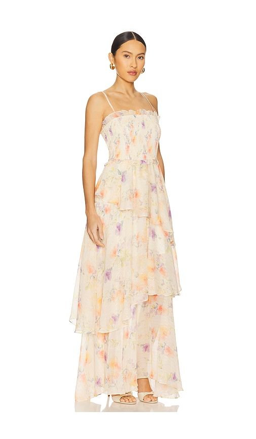 Livette Maxi Dress in Ivory. - size M (also in XL, XS) - ELLIATT - Modalova