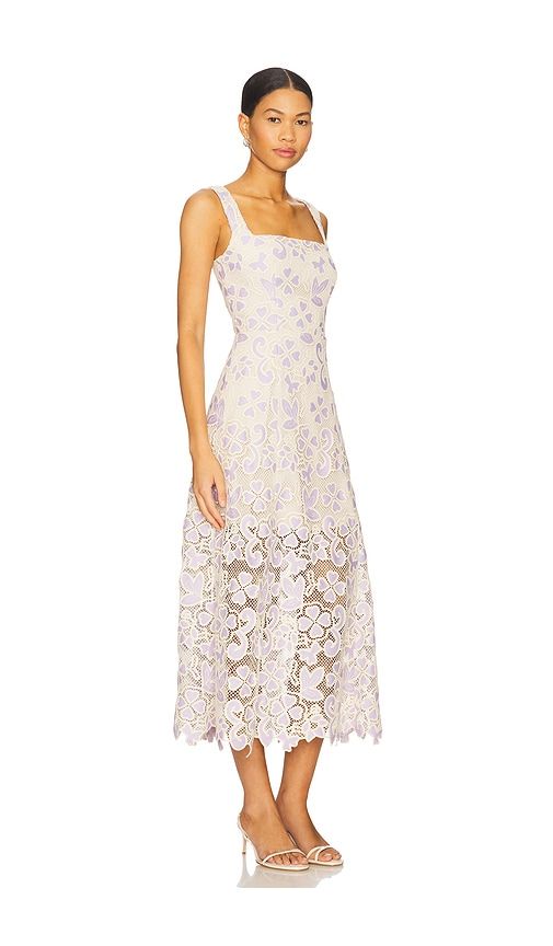 Jasmine Midi Dress in Lavender. - size S (also in XS) - ELLIATT - Modalova