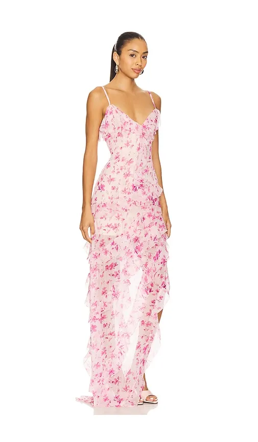 X REVOLVE Cosmica Gown in Pink. - size M (also in S, XS, XXL) - ELLIATT - Modalova