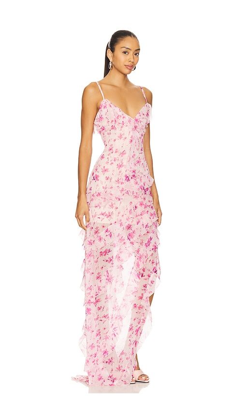 X REVOLVE Cosmica Gown in Pink. - size S (also in XL, XS) - ELLIATT - Modalova