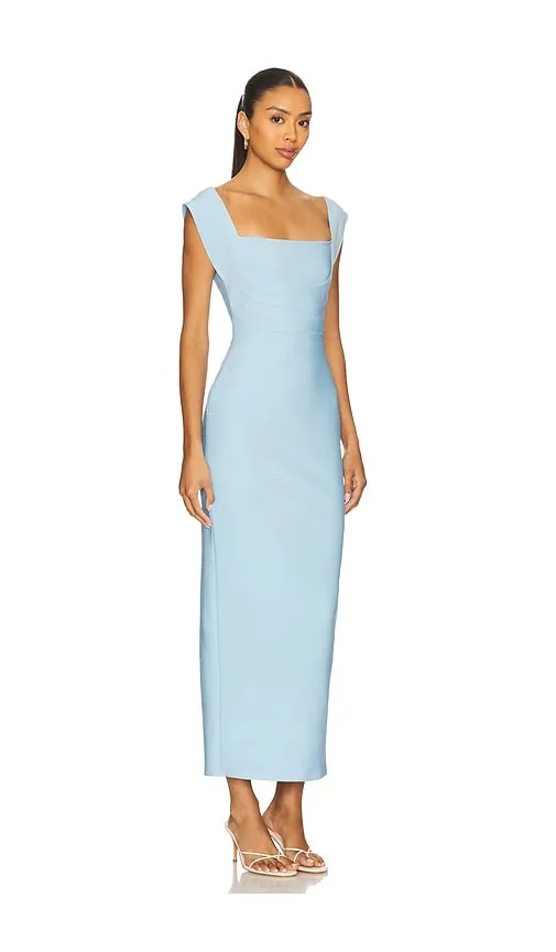 Fiona Maxi Dress in Baby Blue. - size L (also in M, S) - ELLIATT - Modalova