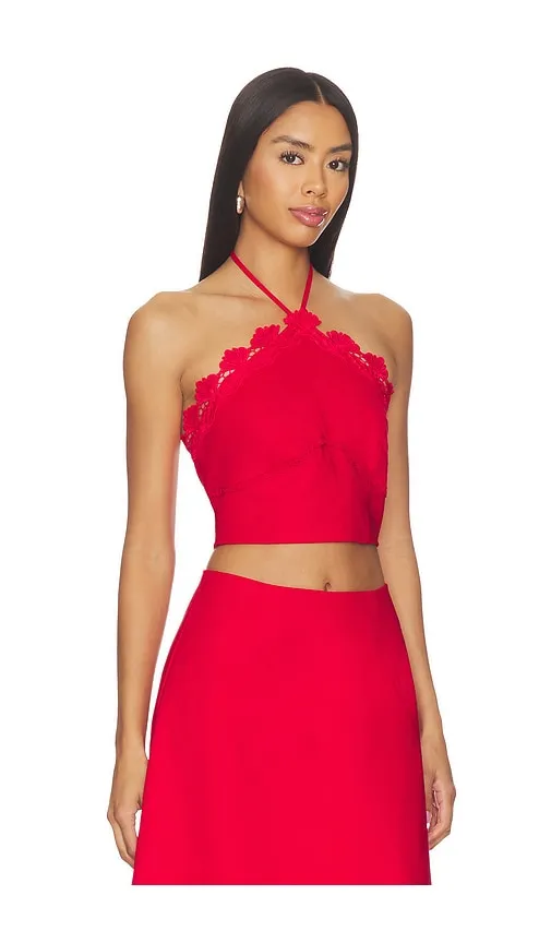 Giovanna Halter Neck Top in . - size L (also in M, S, XL) - ELLIATT - Modalova