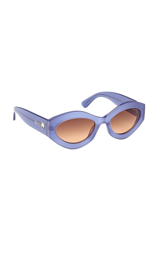 Pucci Oval Sunglasses in Purple - Pucci - Modalova