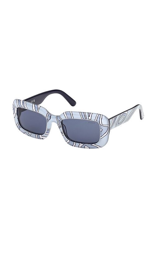 Rectangular Sunglasses in Baby - Pucci - Modalova