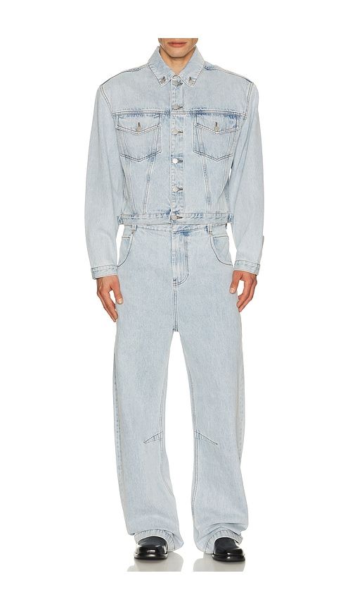 Shrunken Denim Jacket in . Taglia M. Also in S, XS - Entire Studios - Modalova