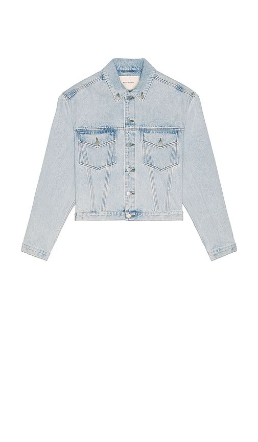 Shrunken Denim Jacket in . Size M. Also in S, XS - Entire Studios - Modalova