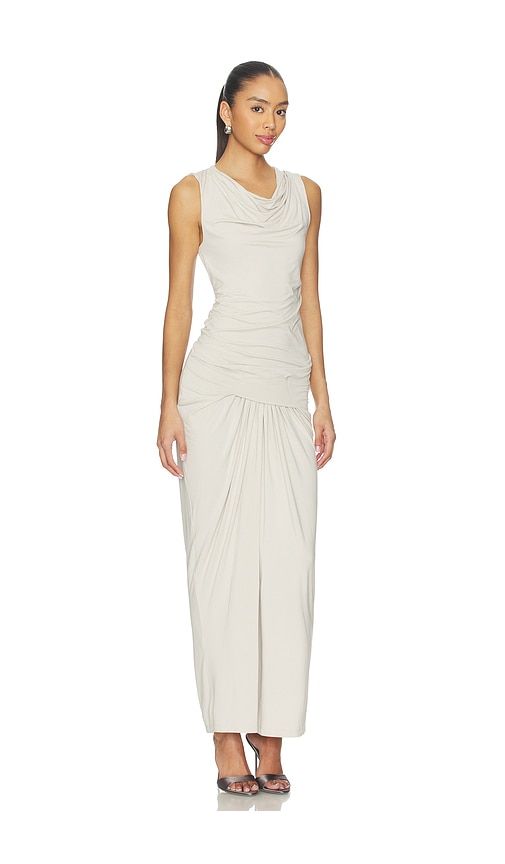 Drape Dress in Light Grey. - size S (also in XXS) - Entire Studios - Modalova