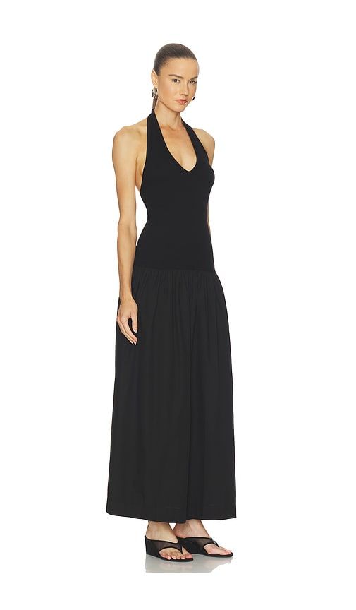 Cotton Halter Dress in . - size L (also in S) - Enza Costa - Modalova