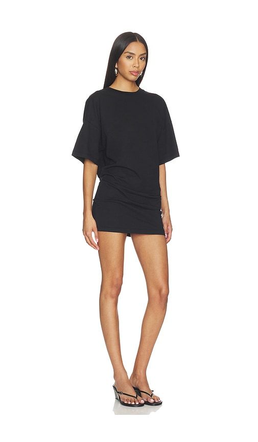 Short Sleeve Supima Curve Mini Dress in . - size M (also in S, XS) - Enza Costa - Modalova