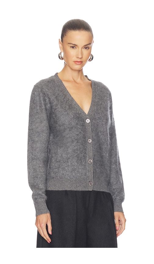 Mink Wash Cashmere Easy Crew Sweater in Grey. - size L (also in M, S, XS) - Enza Costa - Modalova