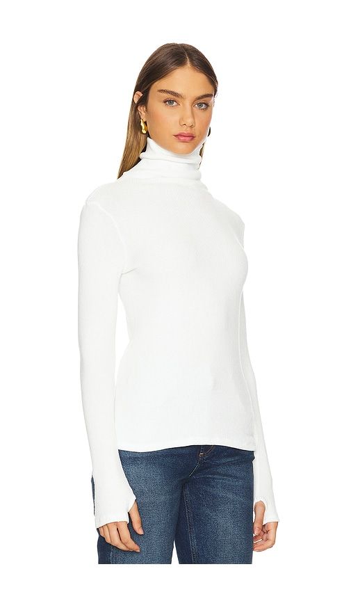 Knit Turtleneck in White. - size M (also in L, S) - Enza Costa - Modalova