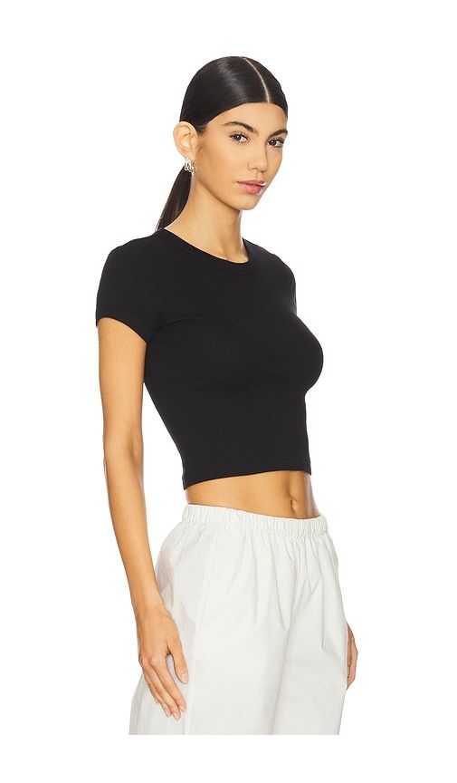 Supima Baby Cropped Tee in . - size L (also in S, XL, XS) - Enza Costa - Modalova