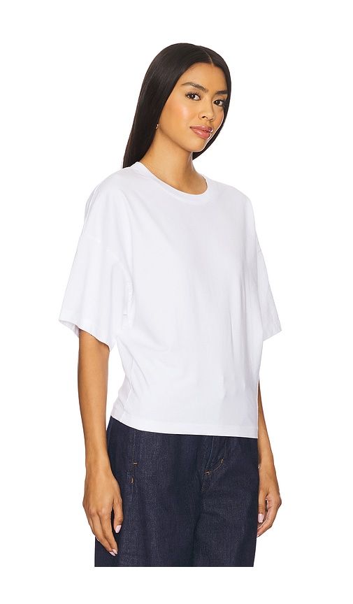 Short Sleeve Supima Curve Tee in . - size L (also in S, XS) - Enza Costa - Modalova