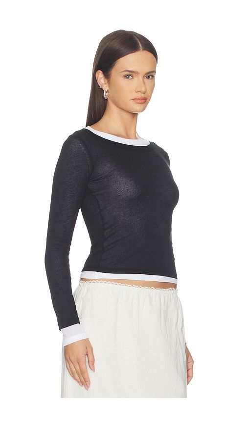 Tissue Jersey Layered Longsleeve in . - size M (also in S, XS) - Enza Costa - Modalova