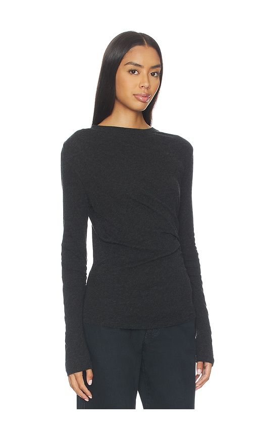 Jersey Long Sleeve Crew Top in . - size M (also in S) - Enza Costa - Modalova