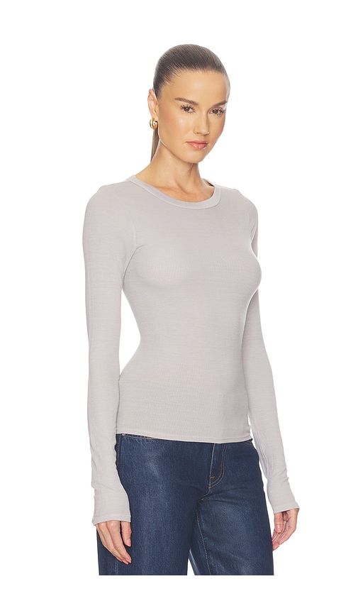 Silk Rib Essential Crew in . - size XS (also in S, M, L, XL) - Enza Costa - Modalova