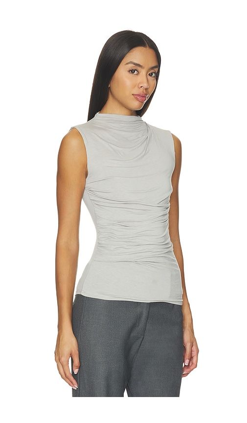 Fluid Viscose Jersey Sleeveless Twist Top in . - size L (also in M, S, XL, XS) - Enza Costa - Modalova