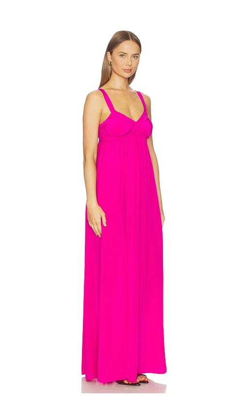Jacobean Maxi Babydoll Dress in Pink. - size 32 (also in 34, 36) - Essentiel Antwerp - Modalova