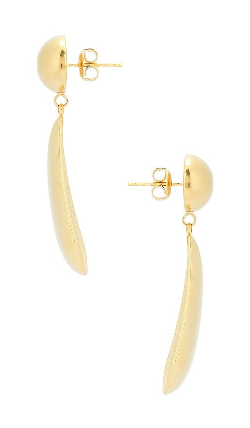 Ball & Drop Earrings in Metallic - Epifene - Modalova