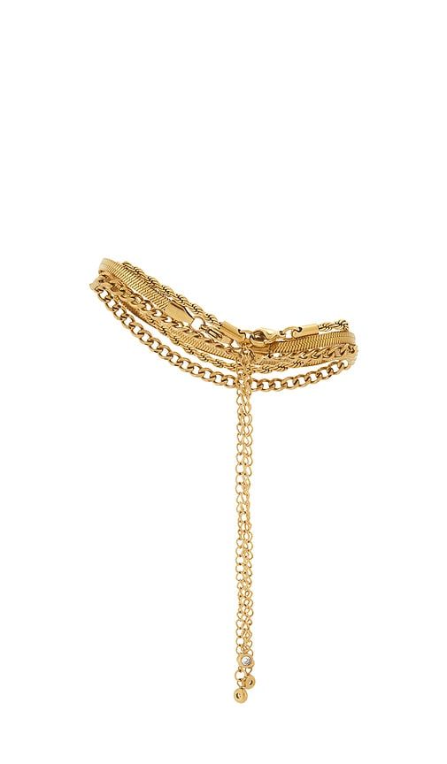 Anklet Set Of 3 in Metallic - Epifene - Modalova