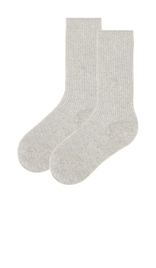 Eterne Classic Rib Socks in Grey - Eterne - Modalova